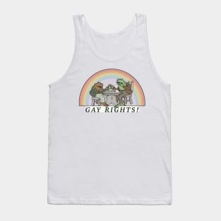 Frog and Toad say GAY RIGHTS <3 Tank Top